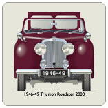Triumph Roadster 2000 1946-49 Coaster 2